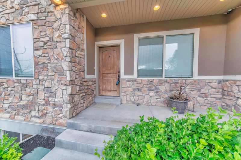 Elegant Stone Facade